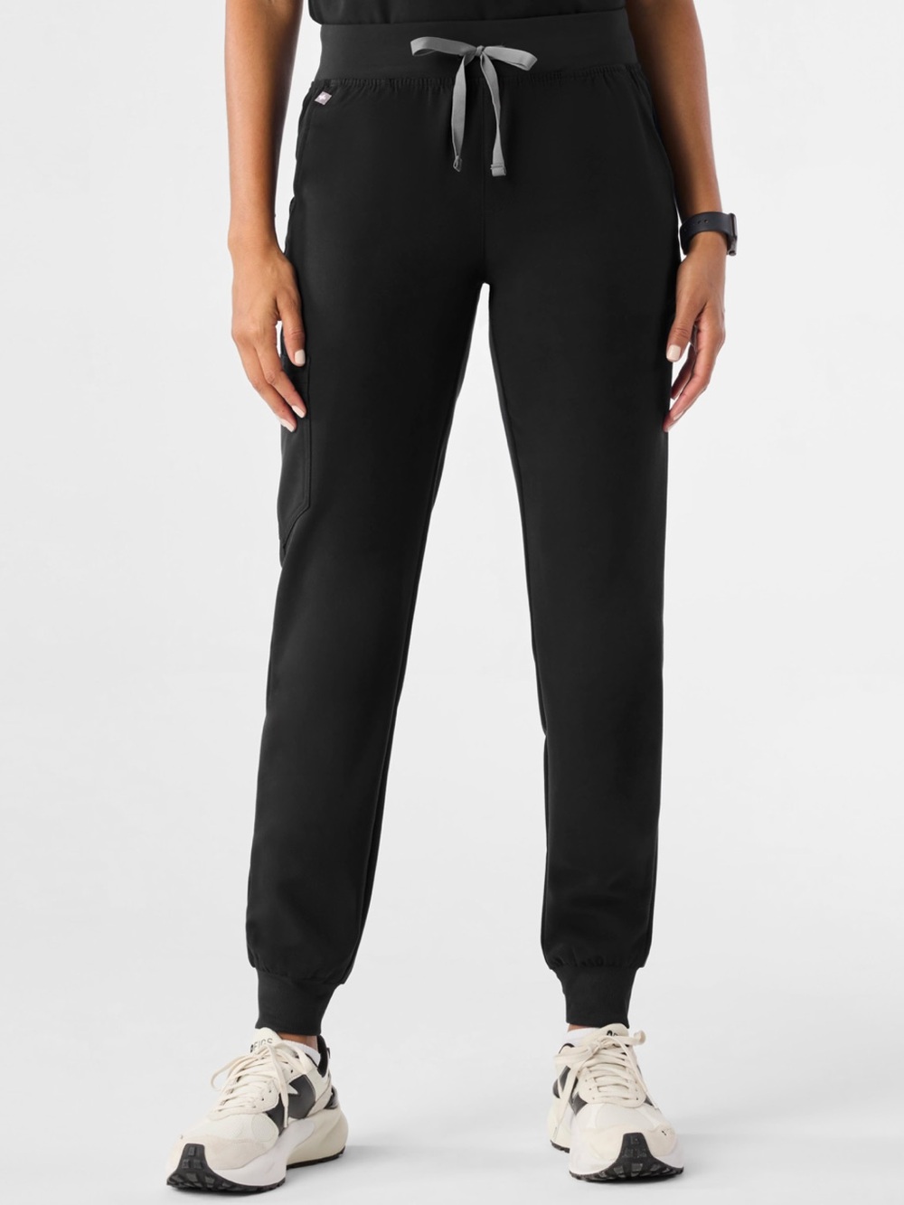 Figs Black Zamora Jogger Scrub Pants